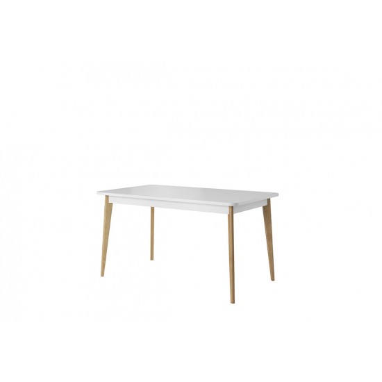 Nordi PST140 kihúzható asztal fehér